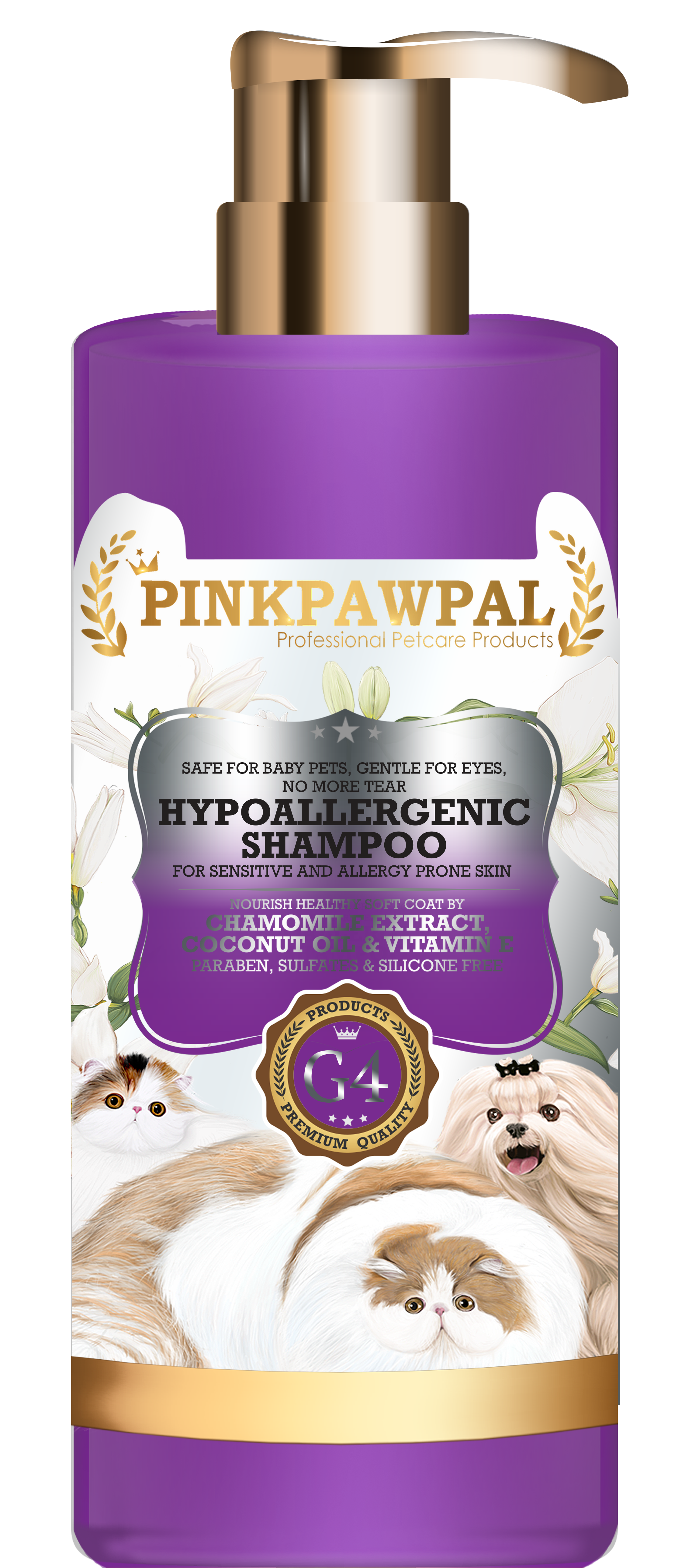 Hypoallergenic Shampoo 520 ml